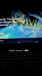 bleach thousand year blood war the calamity is finally out #bleach #bleachanime #bleachcour4 #thousandyearbloodwararc #foryoupage