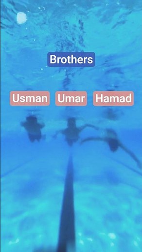 Best Friends Swimming in the Summer Sun - Fun Day at the Pool