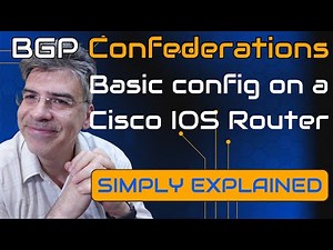 BGP - Confederations Basic Config on Cisco IOS