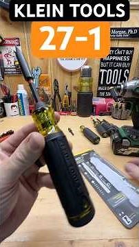 NEW! Klein Tools 27-1IMPACT Multi-Bit Screwdriver | 32317HD