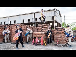 Nerf Guns War : Elite S.W.A.T Seal Team Nerf Guns Fight Crazy Boss Escape Torture