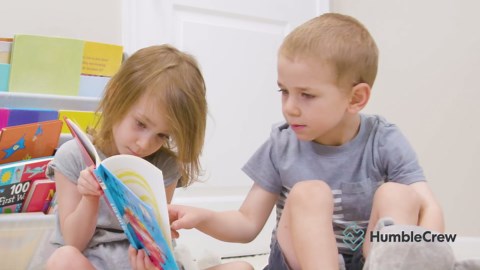 Humble Crew Kids Wooden Table and 2 Chairs Set, Grey - Square Kids Table and Chair Set for Toddlers and Children for Arts, Crafts, and Snack Time - Sturdy, Durable Toddler Activity Table