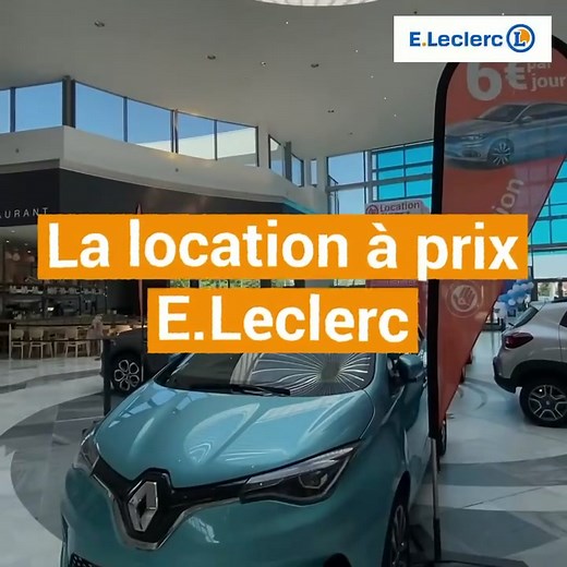 1K views | #location #leclerclocation #véhiculesélectriques Découvrez la location à prix E.Leclerc.朗 Un immense parc de location constitué de véhicules électriques ⚡️, de tourismes  ainsi que de véhicules utilitaires  Retrouvez toutes nos offres sur le site: https://www.location.leclerc/agences/centre-val-de-loire/louer-chartres-barjourville | Leclerc Chartres | Facebook