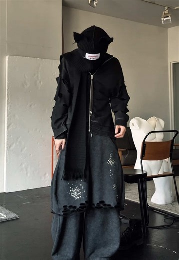 Dark cute‼︎ #ootd #fashion