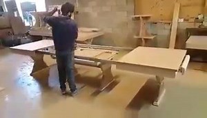 32K views · 624 reactions | Amazing Expandable Table by HAVESOME | Woodworking Enthusiasts | Facebook