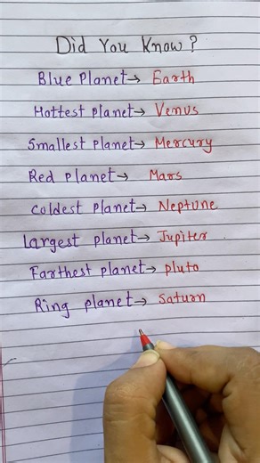 Solar System || Some Facts about Solar System || Planets of the Solar System 🔥