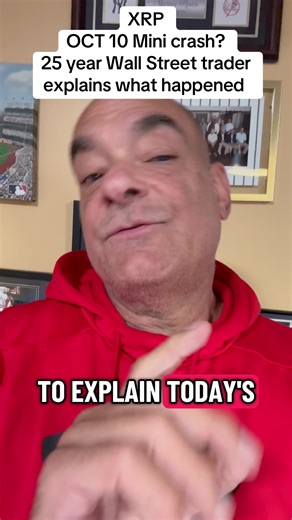 XRP Crypto Selloff Explained by Wall Street Trader