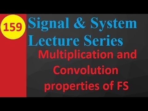 Multiplication and Convolution Properties of Fourier Transform: Statement and Examples