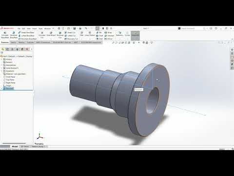 complete Part model in soidworks ‪@Mech_n_Tech‬