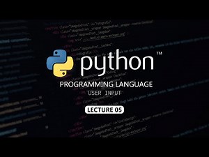 User Input | Lecture 5 | Python Full Course