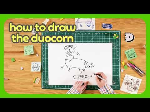 How to Draw the Duo the Owl as a Unicorn (Butthole Included)