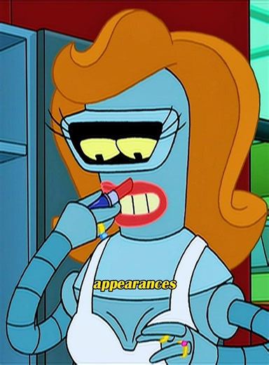 Bender Becomes the Bending Queen #funny #familyguy #cartoon #animation #futurama #thesimpsons