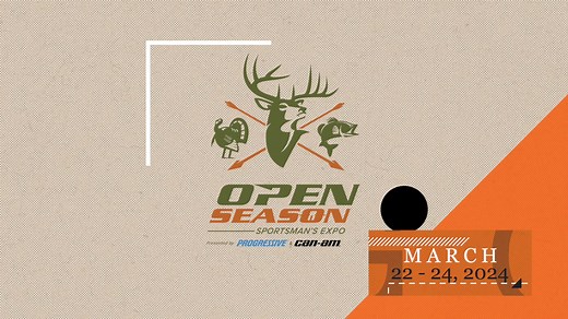 Calling all outdoor enthusiasts! The Open Season Sportsman's Expo presented by Progressive & Can-Am is heading to Wisconsin Dells, March 22-24 and you won't want to miss it. With industry-leading exhibitors and show-only specials, this is the perfect opportunity to stock up on all of your hunting and outdoor gear - at the best prices. Plus, we will have seminar speakers so you can educate yourself from the best, a trophy deer contest, and fun for the whole family. And the best part? You can get