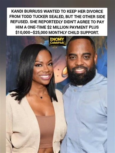 Kandi Burruss Wanted Divorce Sealed – Todd Refused, Now Details Are Coming Out 😳💰