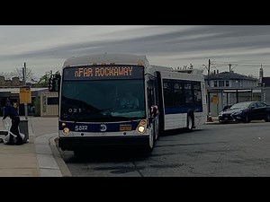 MTA New York City Bus | A Shuttle Bus action at Howard Beach/JFK Airport