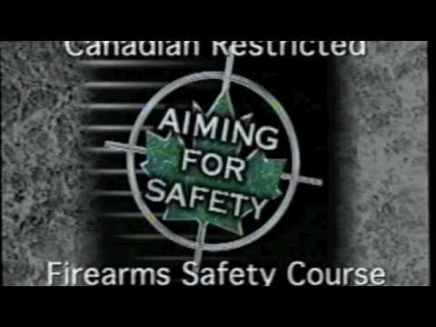 Canadian Restricted Firearms Safety Course Video PART 1