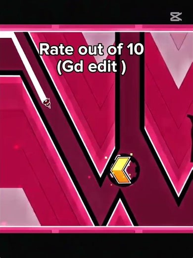 Rate out of TEN!!!!!! #geometrydash #edit