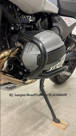 Motorcycle Crash Bars. BMW R12GS Crash Bars.
