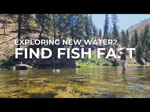 How to Explore New Water and Find Trout Fast