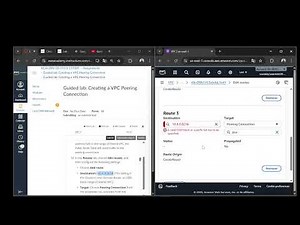 Guided lab: Creating a VPC Peering Connection