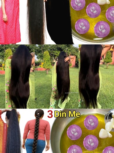 Homemade Herbal Natural Hair Oil for Fast Hair Growth