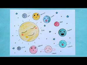 Easy Drawing Planet on Solar System