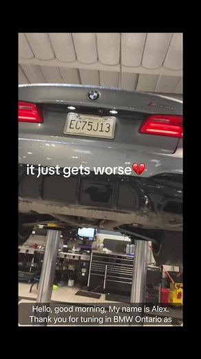 BMW M550i Check Engine Light Diagnosis