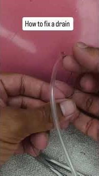 How to Fix Drain ✅ #shortvideo #viralvideo #trending #nursingstudent #shorts #youtubeshorts #nurse