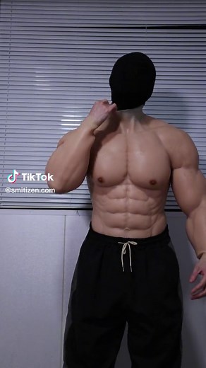 Transform into a Muscular Smitizen with this Silicon Muscle Suit