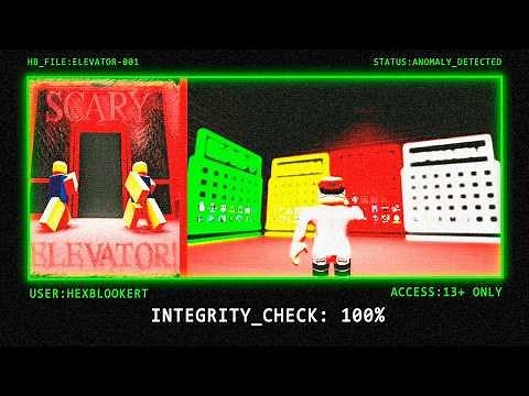 SCARY Elevator: Technical Sequence - 50 Floors Documented [HEXBLOOKERT]