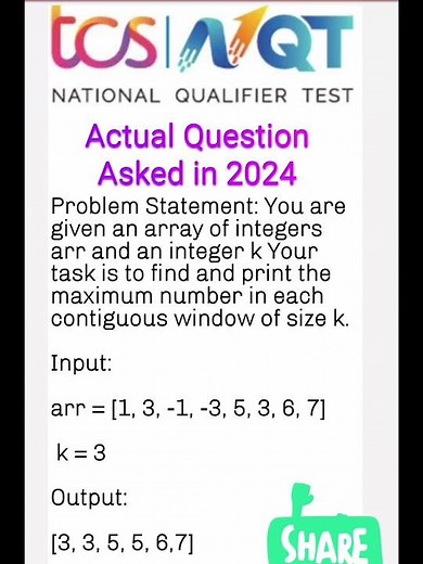 TCS NQT Actual Coding Question Asked in 2024 #jobupdates4u