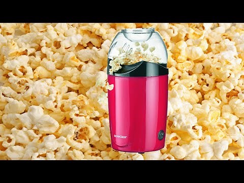Silvercrest Popcorn Maker SPCM 1200 C1 Unboxing Testing