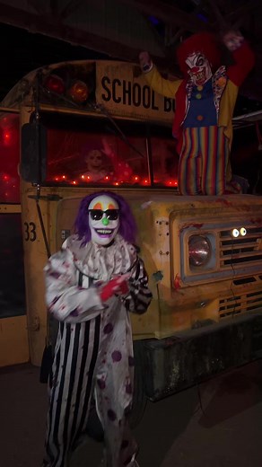 Explore the Haunted Barn's Spooky Clown Encounter