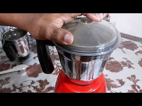 How to use a mixer grinder/Blender/User manual of blender/grinder