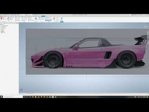 Vehicle Design -- Autodesk Inventor -- Form Tool -- Vid_1
