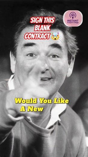 Very Funny Brian Clough Contract story by Mark Crossley