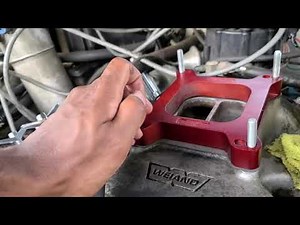 Small Block 350 Carburetor Spacer - Mr. Gasket #6005