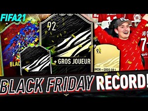 Cette vidéo PACKS sera 1 des + BELLES de MON FUT21 👌 700€ Pack Opening Black Friday FIFA21