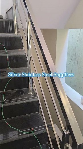 Stainless Steel Stair Railing Installation | Stylish & Durable Staircase Ideas Modern Stair Railing