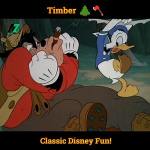 Timber 🌲🪓 | Donald Duck vs. Pete in a Hilarious Logging Adventure! | Classic Disney Fun! #Timber #DonaldDuck #Pete #DisneyClassics #CartoonComedy #DisneyMagic #ClassicAnimation #FunnyMoments #FamilyEntertainment #Nostalgia | Crowdly