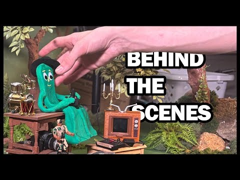Stop Motion Behind the Scenes of "Pirate Genie"