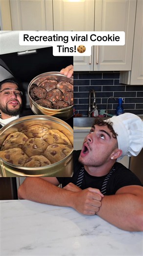 Recreating Viral Cookie Tin Recipe — Chocolate Chip Cookie Tin