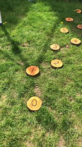 🌿Counting Stepping Stones🌿 A fantastic resource for active outdoor maths with loads of potential. Create number line pathways or muddle them up and get children to make a path in the right order 💚 | Cosy