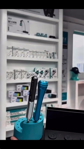 ✨RF-ST15 Multifunctional Storage Rack ✅360 degree rotating screwdriver holder，allowing tools to be retrieved as you rotate. ✅Vertical storage area for solder stencils，Easy access and storage，Prevents bending ✅The metal structure load- bearing base provides stable support. | TM Technogy Lcd and tools