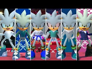 Mario & Sonic at the Olympic Games Tokyo 2020 - All Silver Outfits