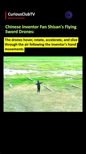 Real-Life Anime Tech - Flying Swords Obey Hand Commands