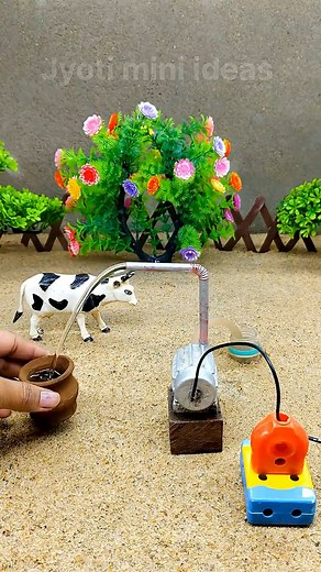 89K views · 368 reactions | mini motor water pump Machine project video mini tractor idea #kids #toystory #diyprojects #DIY #satisfying #satisfyingvideo #reelschallengereelschallenge #reelsviralシ #miniature #fblifestyle #Pakistan #Philippines | Mini Creator | Facebook