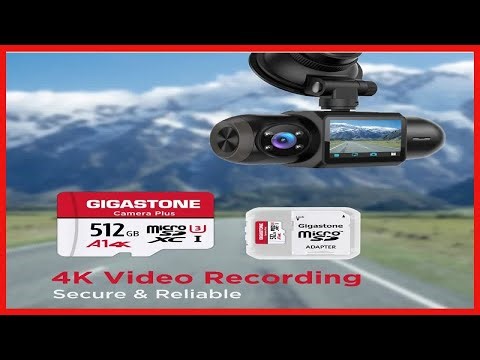 Gigastone 512GB Micro SD Card, Camera Plus, GoPro, Action Camera, Sports Camera, A1 Run App