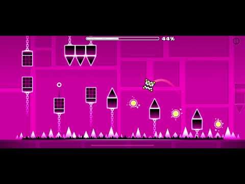 Géométrie Dash - Time Machine All coins Level Complete 100 %