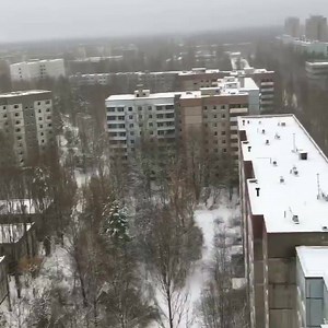 Seeing the "Ghost town" of Pripyat from the rooftop offer a better understanding about the full extent of the disaster | ChernobylX tours